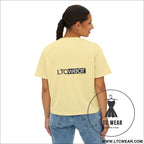 Ltc wear boxy tee - cropped women’s t-shirt - t-shirt