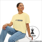 Ltc wear boxy tee - cropped women’s t-shirt - t-shirt