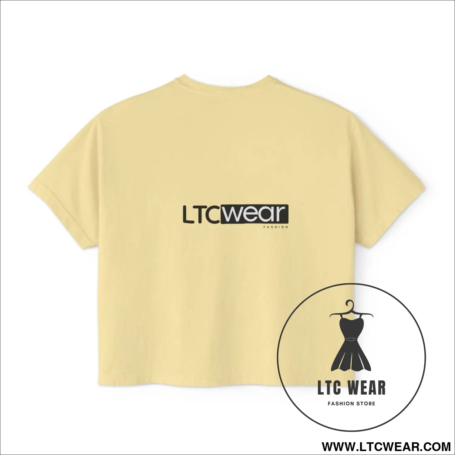 Ltc wear boxy tee - cropped women’s t-shirt - t-shirt