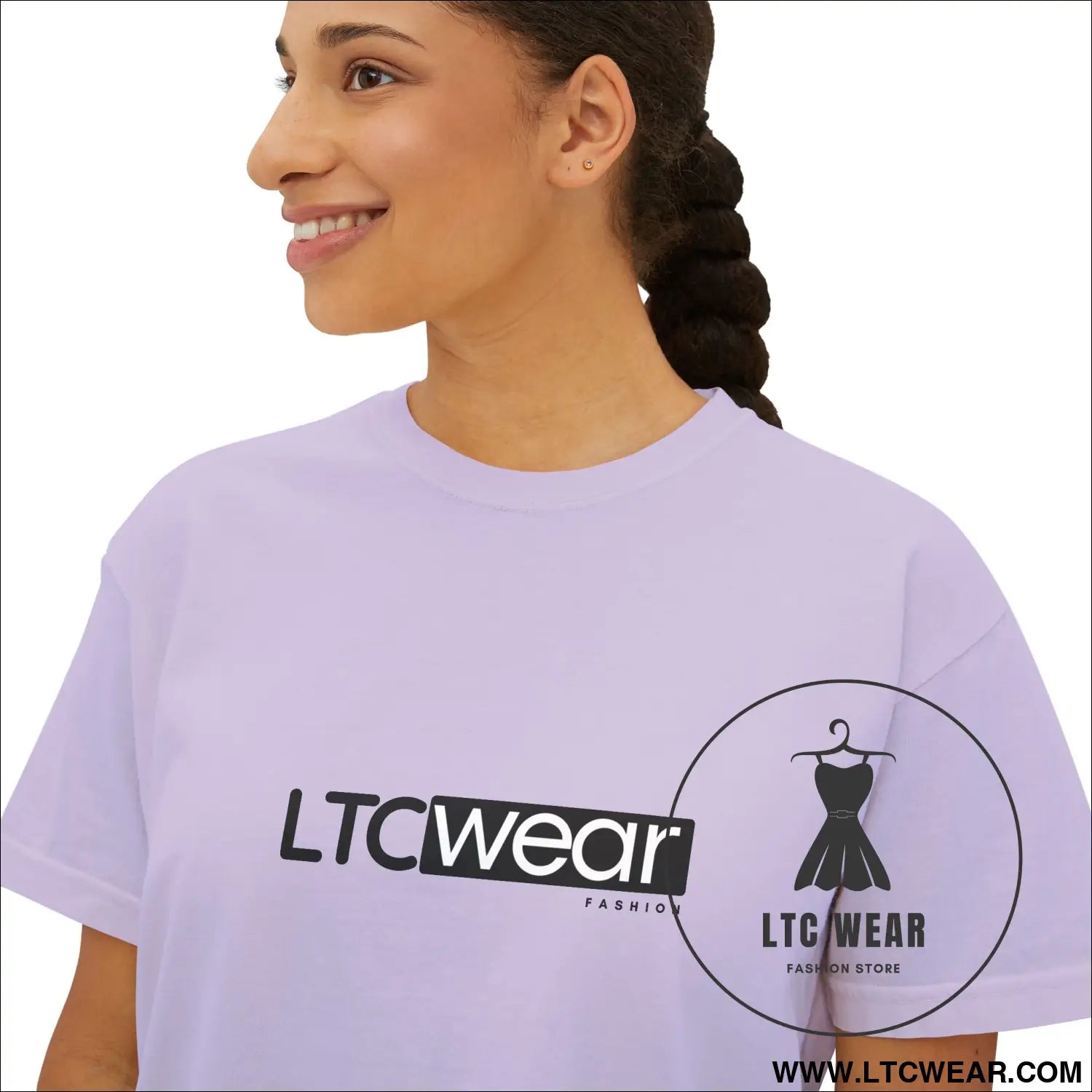 Ltc wear boxy tee - cropped women’s t-shirt - t-shirt