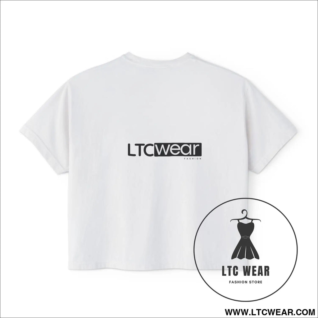 Ltc wear boxy tee - cropped women’s t-shirt - t-shirt