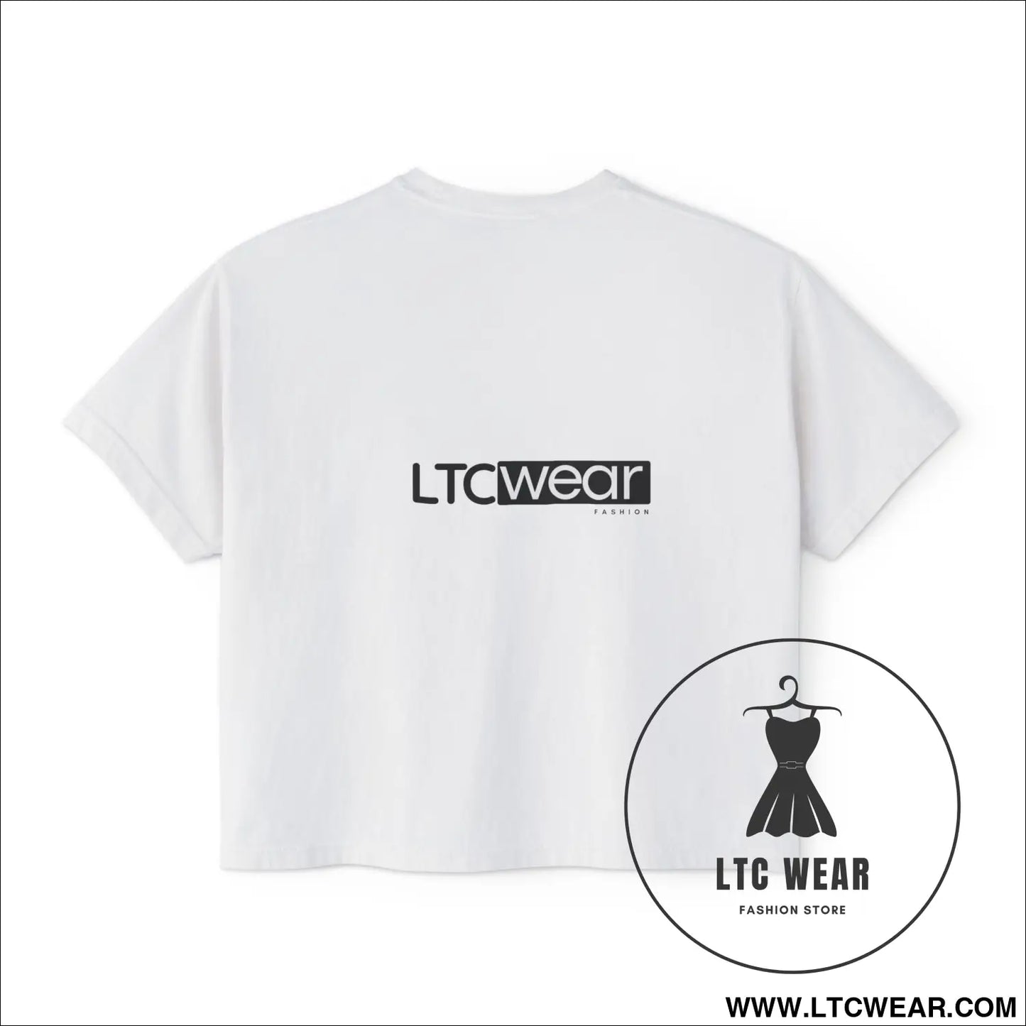 Ltc wear boxy tee - cropped women’s t-shirt - t-shirt