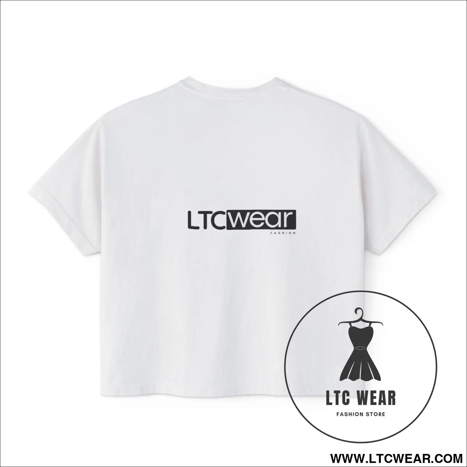 Ltc wear boxy tee - cropped women’s t-shirt - t-shirt