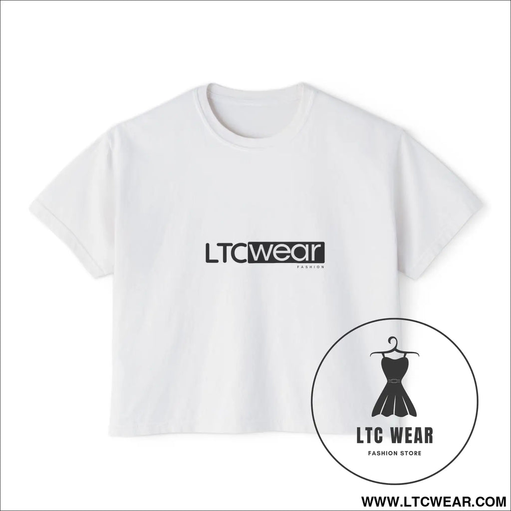Ltc wear boxy tee - cropped women’s t-shirt - t-shirt