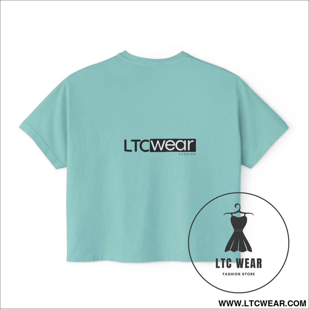 Ltc wear boxy tee - cropped women’s t-shirt - t-shirt