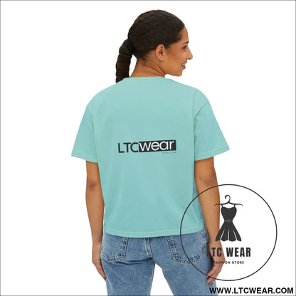 Ltc wear boxy tee - cropped women’s t-shirt - t-shirt