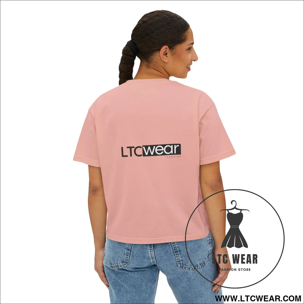 Ltc wear boxy tee - cropped women’s t-shirt - t-shirt
