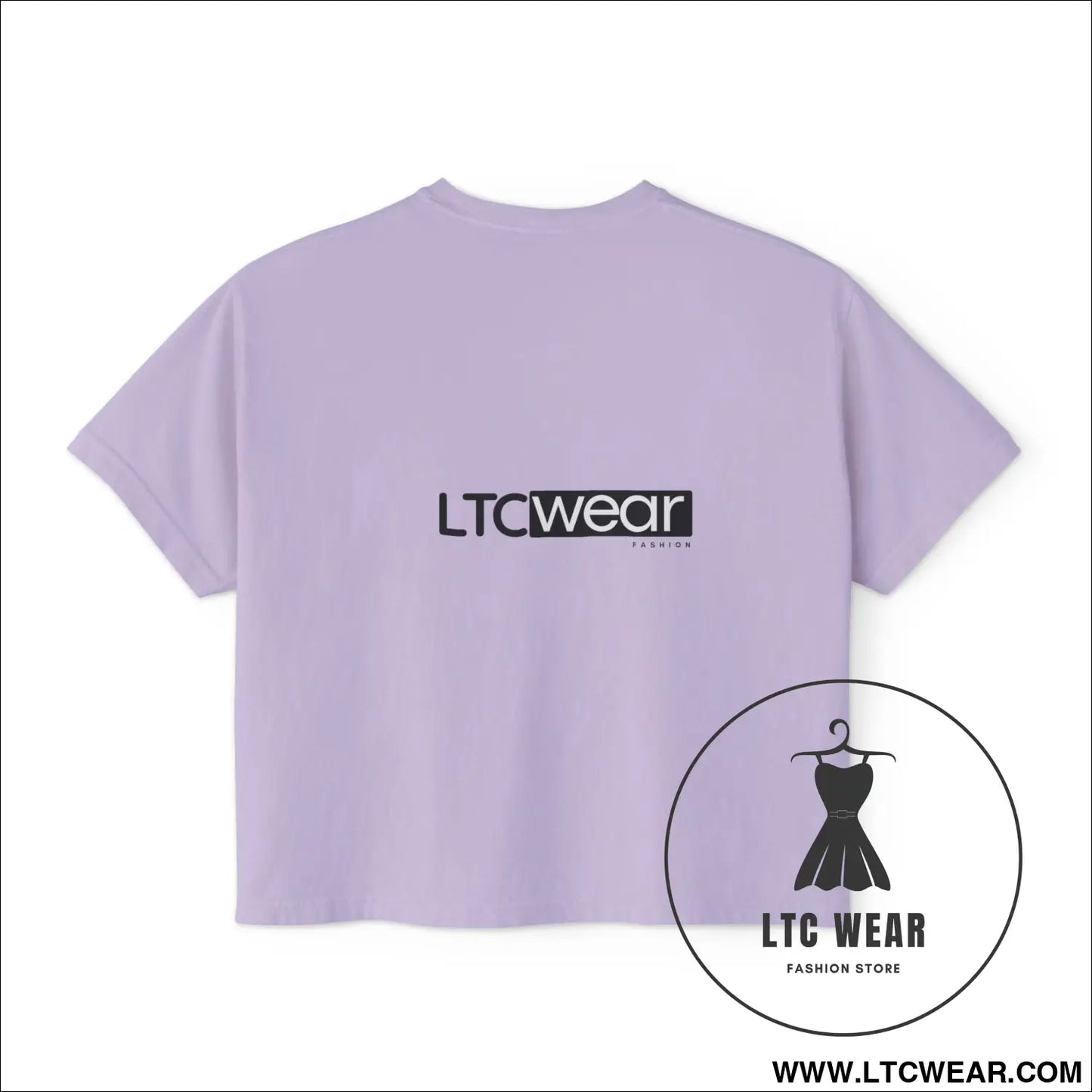 Ltc wear boxy tee - cropped women’s t-shirt - t-shirt
