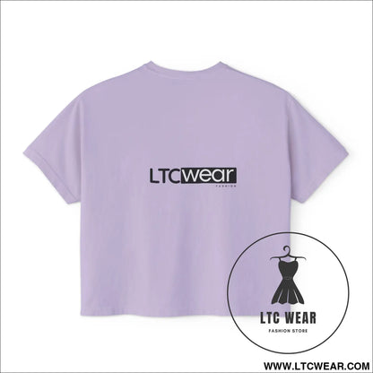 Ltc wear boxy tee - cropped women’s t-shirt - t-shirt