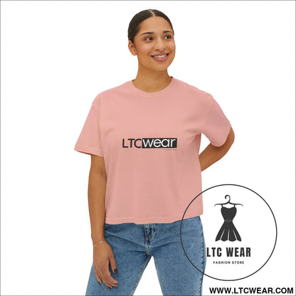 Ltc wear boxy tee - cropped women’s t-shirt - t-shirt