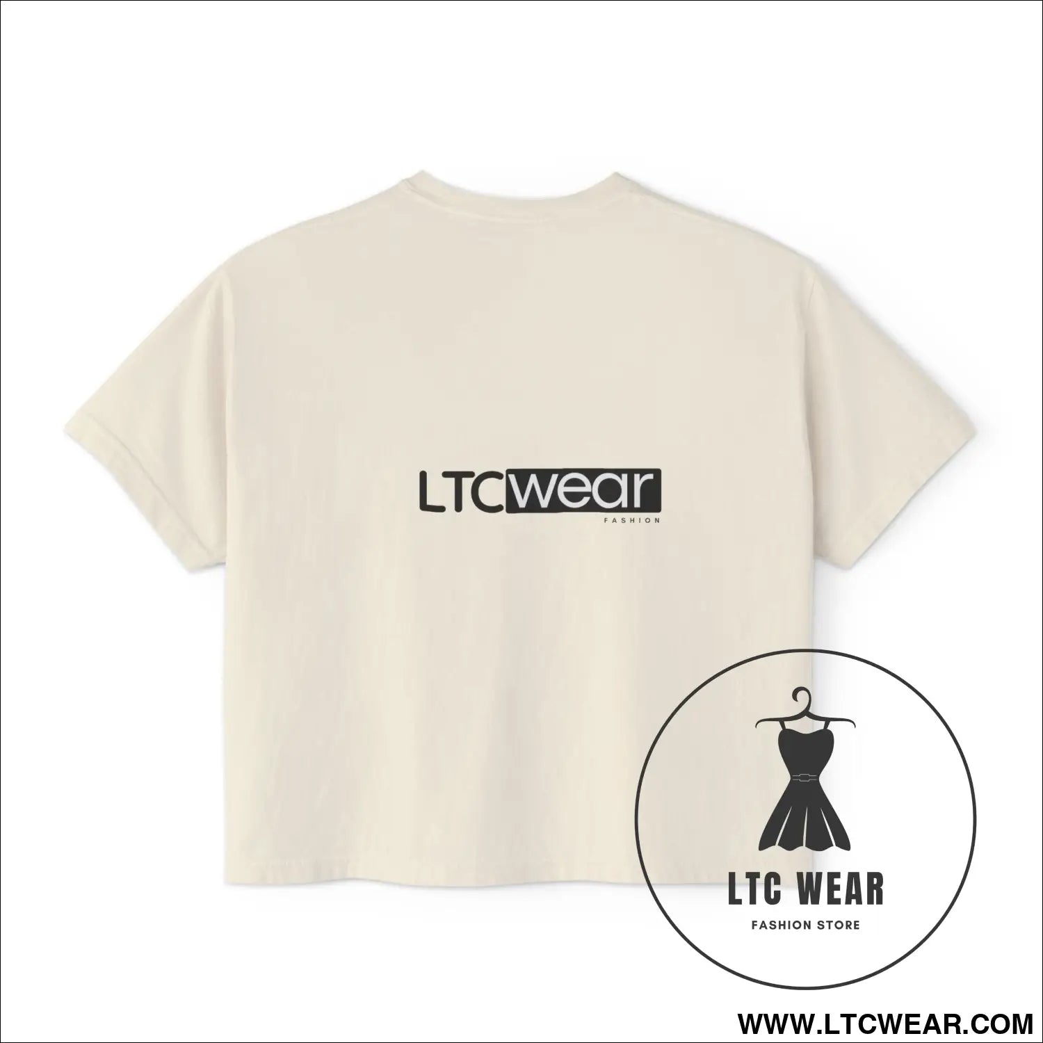 Ltc wear boxy tee - cropped women’s t-shirt - t-shirt