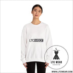Ltc wear embroidered crewneck sweatshirt soft ethical everyday pullover - sweatshirt