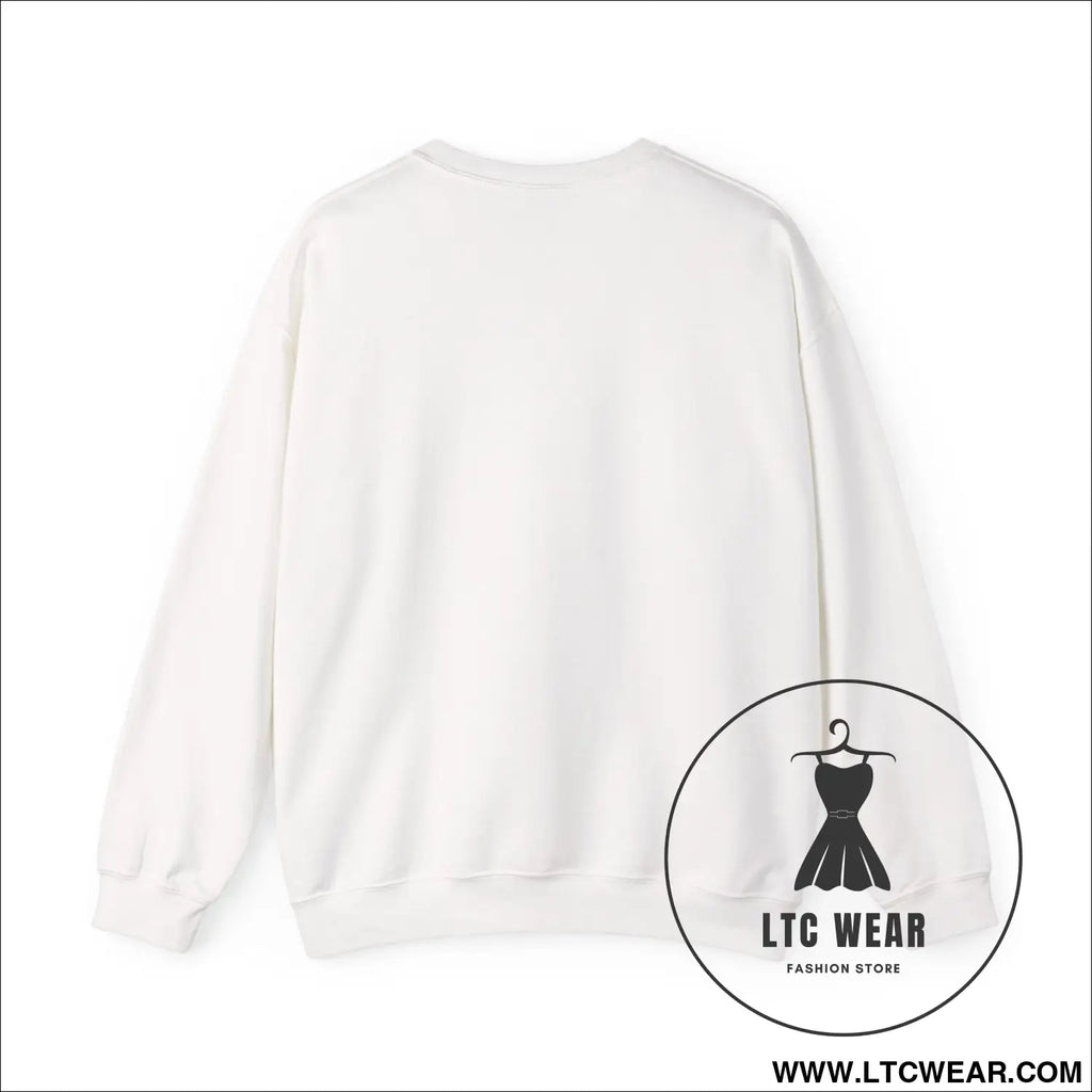 Ltc wear embroidered crewneck sweatshirt soft ethical everyday pullover - sweatshirt