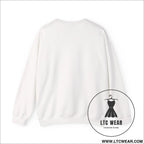Ltc wear embroidered crewneck sweatshirt soft ethical everyday pullover - sweatshirt