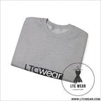 Ltc wear embroidered crewneck sweatshirt soft ethical everyday pullover - sweatshirt