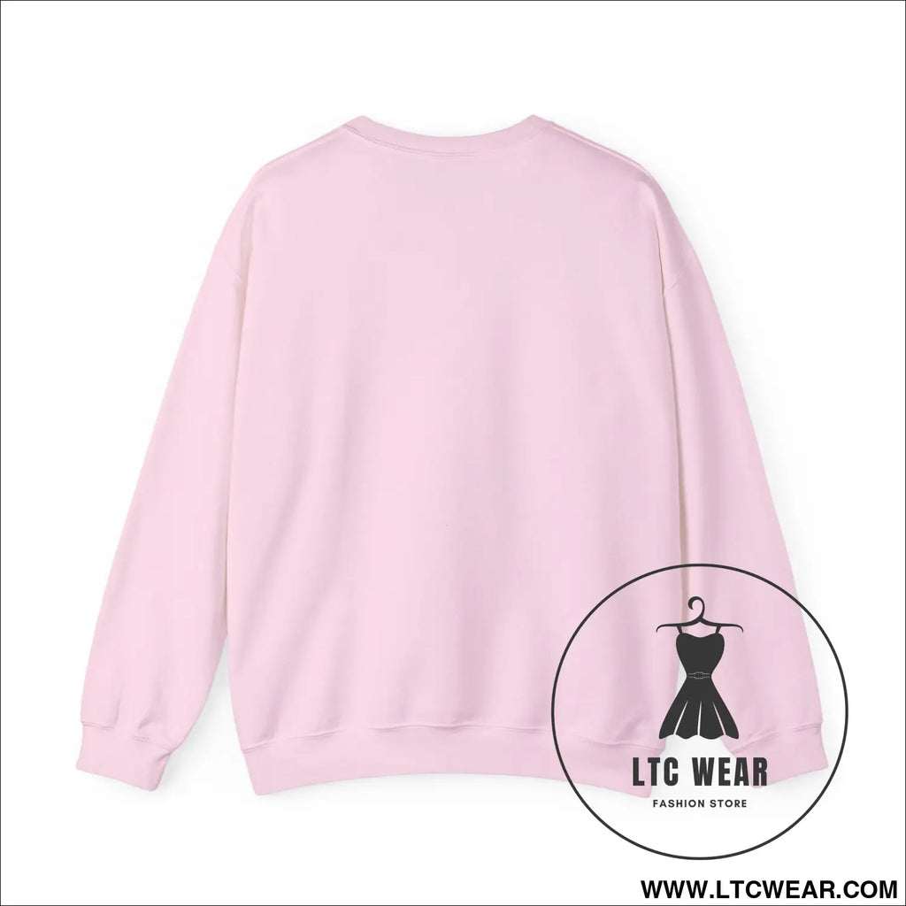 Ltc wear embroidered crewneck sweatshirt soft ethical everyday pullover - sweatshirt