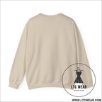 Ltc wear embroidered crewneck sweatshirt soft ethical everyday pullover - sweatshirt