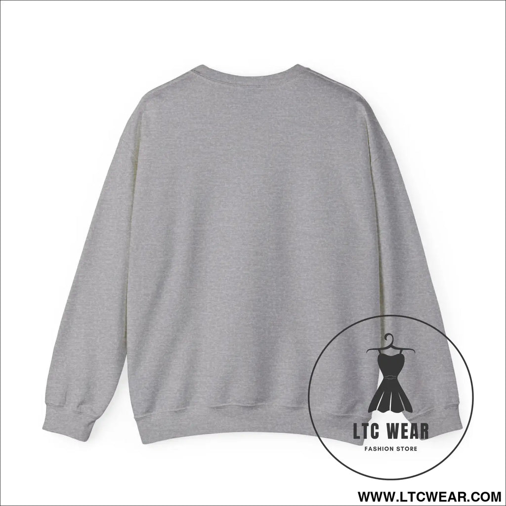 Ltc wear embroidered crewneck sweatshirt soft ethical everyday pullover - sweatshirt