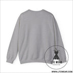 Ltc wear embroidered crewneck sweatshirt soft ethical everyday pullover - sweatshirt