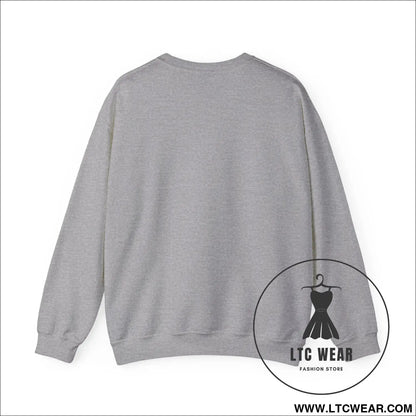Ltc wear embroidered crewneck sweatshirt soft ethical everyday pullover - sweatshirt