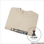 Ltc wear embroidered crewneck sweatshirt soft ethical everyday pullover - sweatshirt