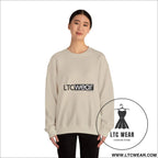 Ltc wear embroidered crewneck sweatshirt soft ethical everyday pullover - sweatshirt
