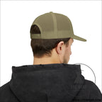Ltc wear snapback trucker cap breathable mesh hat for casual & outdoor wear - hats