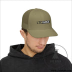 Ltc wear snapback trucker cap breathable mesh hat for casual & outdoor wear - hats
