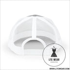 Ltc wear snapback trucker cap breathable mesh hat for casual & outdoor wear - hats