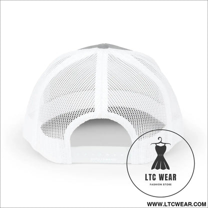 Ltc wear snapback trucker cap breathable mesh hat for casual & outdoor wear - hats