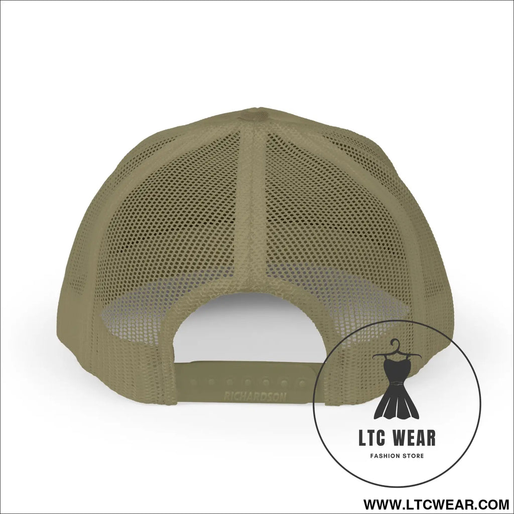 Ltc wear snapback trucker cap breathable mesh hat for casual & outdoor wear - hats