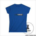 Ltc wear women’s softstyle tee - s / royal - t-shirt