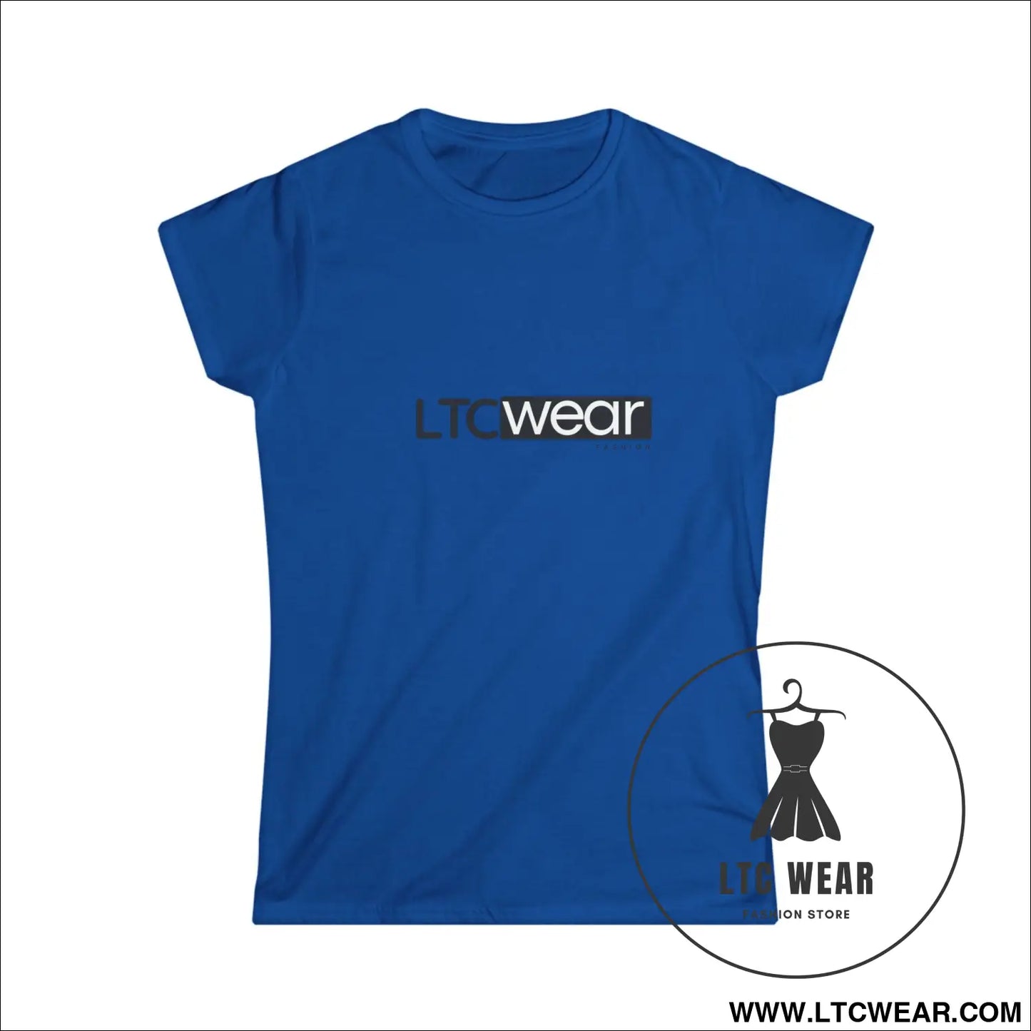 Ltc wear women’s softstyle tee - s / royal - t-shirt