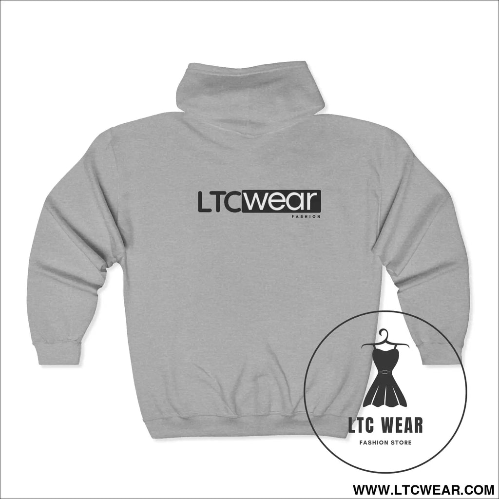 Ltc wear zip hoodie streetwear full-zip sweatshirt - hoodie