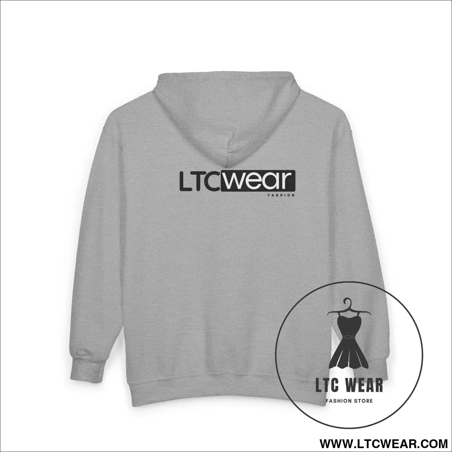 Ltc wear zip hoodie streetwear full-zip sweatshirt - hoodie