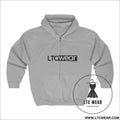 Ltc wear zip hoodie streetwear full-zip sweatshirt - sport grey / s - hoodie