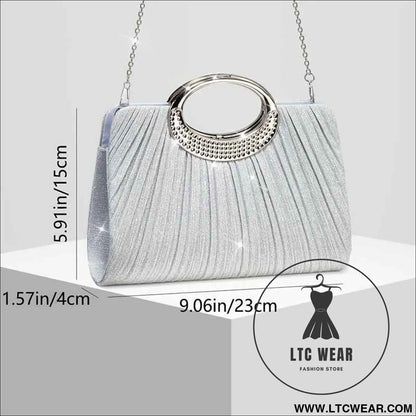 Luxury Ring Clutch Radiant Evening Bag for All Occasions
