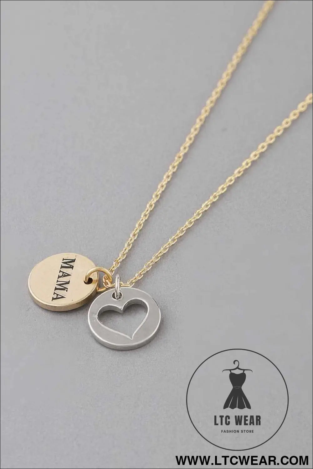 Mama Heart Necklace