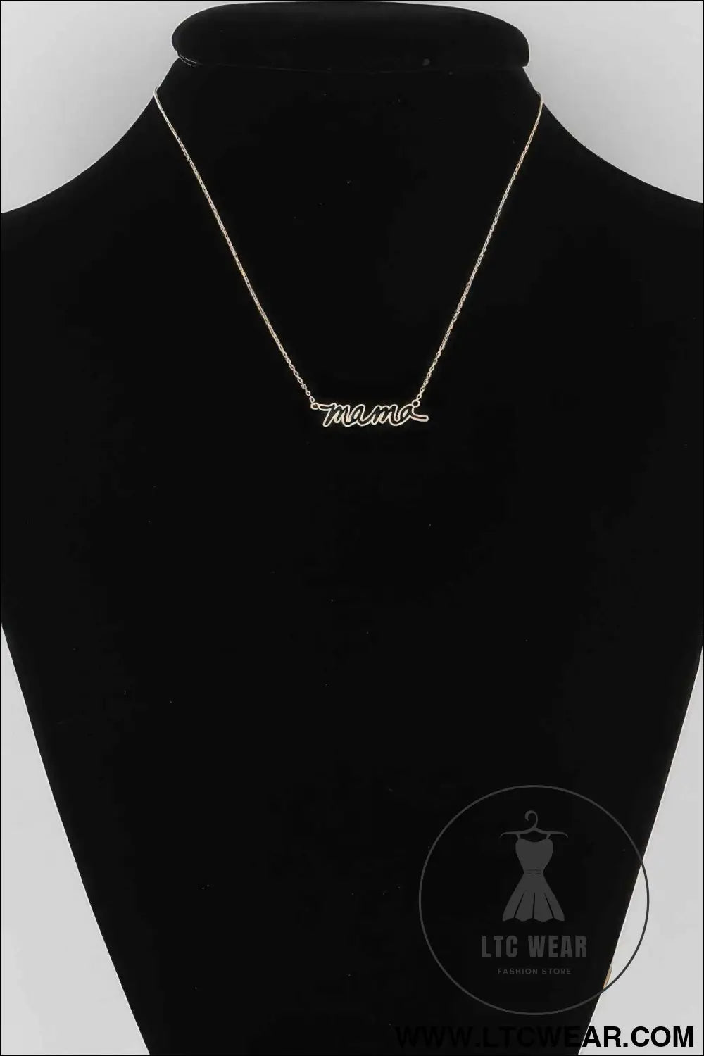 Mama Lined Necklace