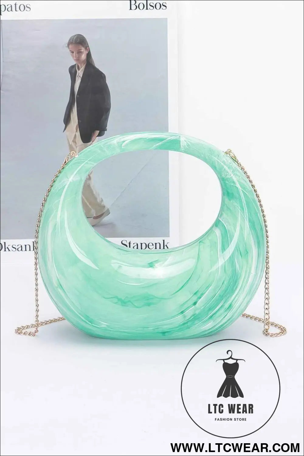 Marble Plastic Bag