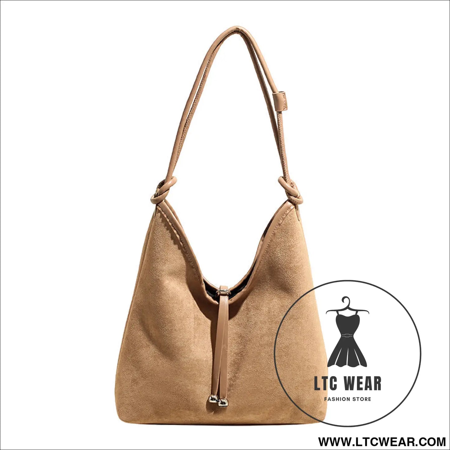Matte retro women’s large capacity shoulder bag casual everyday tote with premium texture