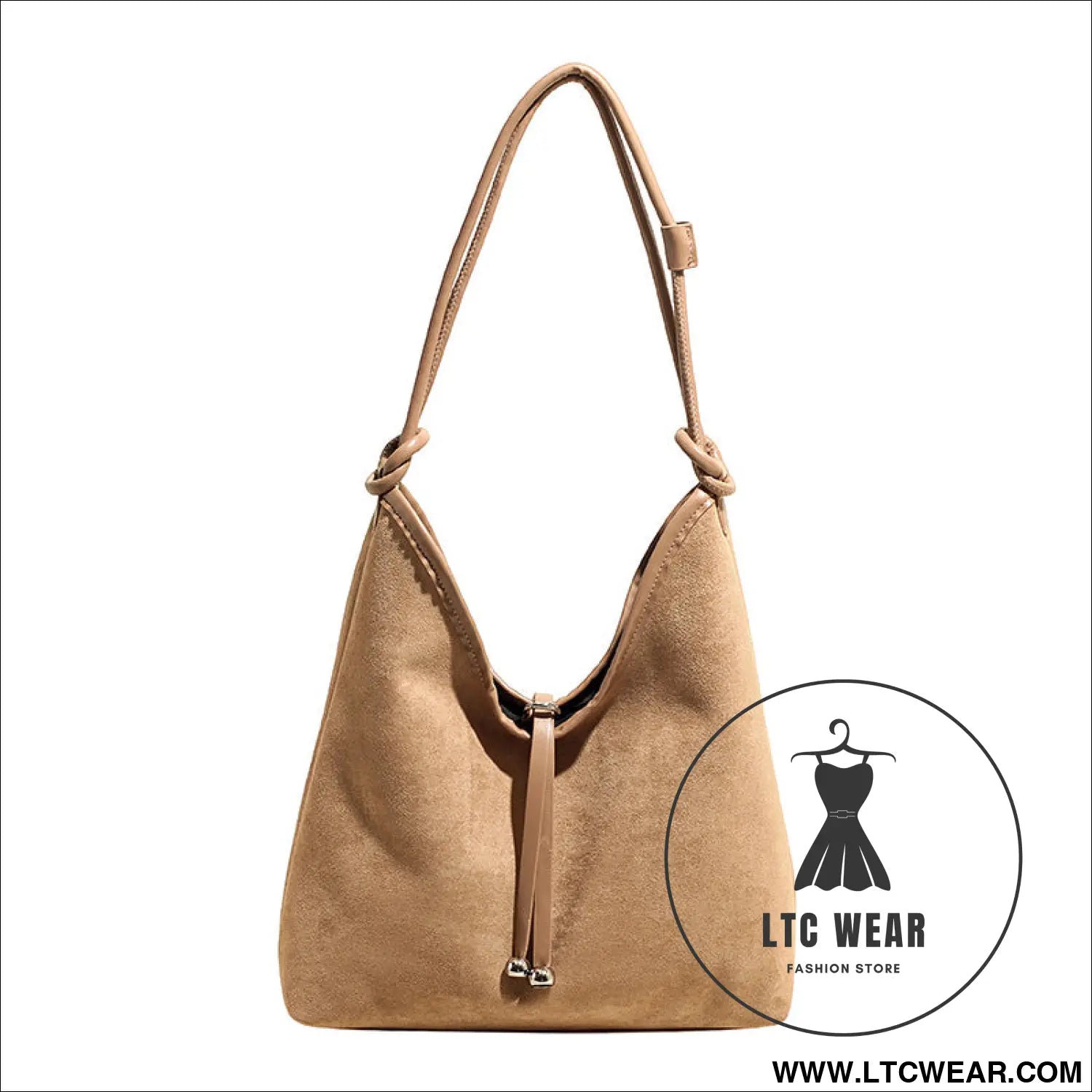 Matte retro women’s large capacity shoulder bag casual everyday tote with premium texture