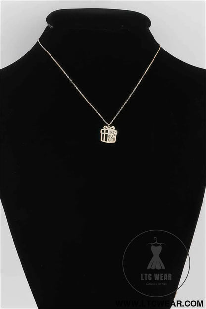 Merry And Happy Gift Necklace
