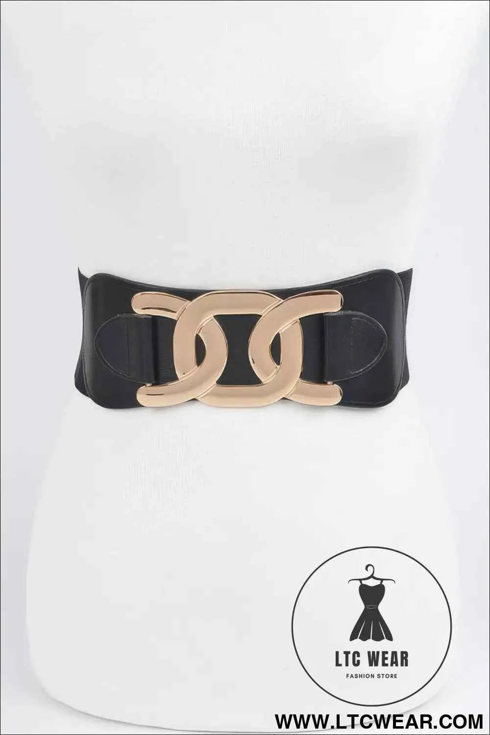 Metal Buckle Elastic Belt