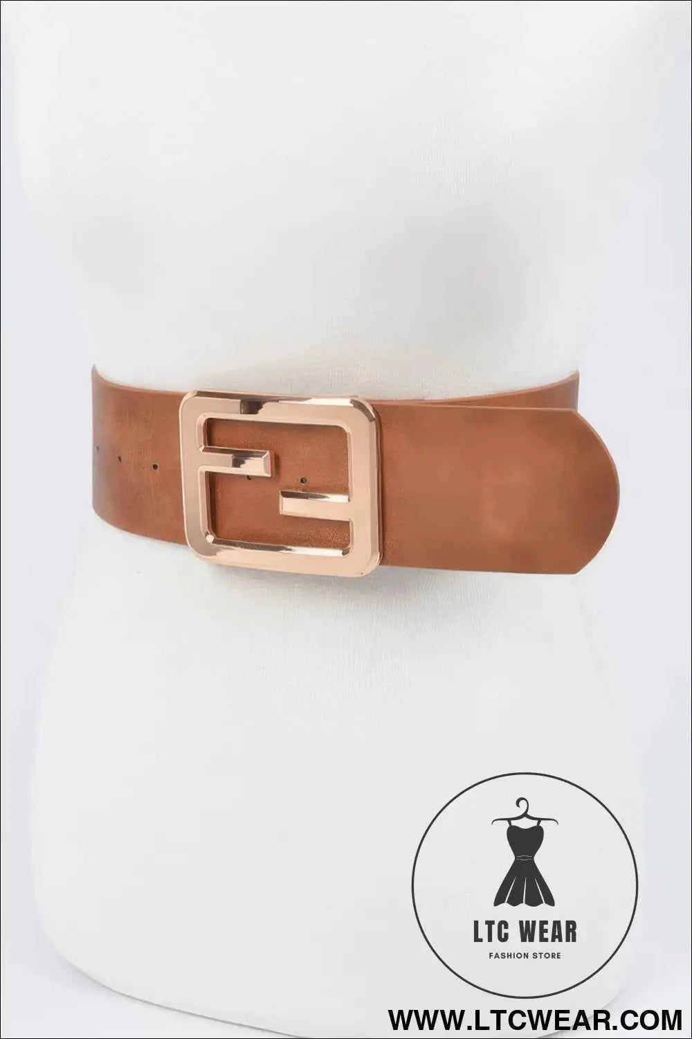 Metal Buckle Waist Belt