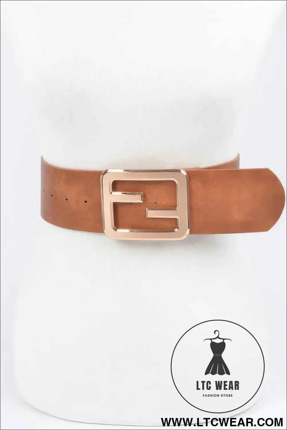 Metal Buckle Waist Belt