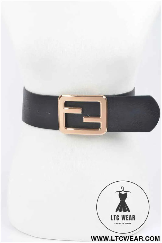 Metal Buckle Waist Belt