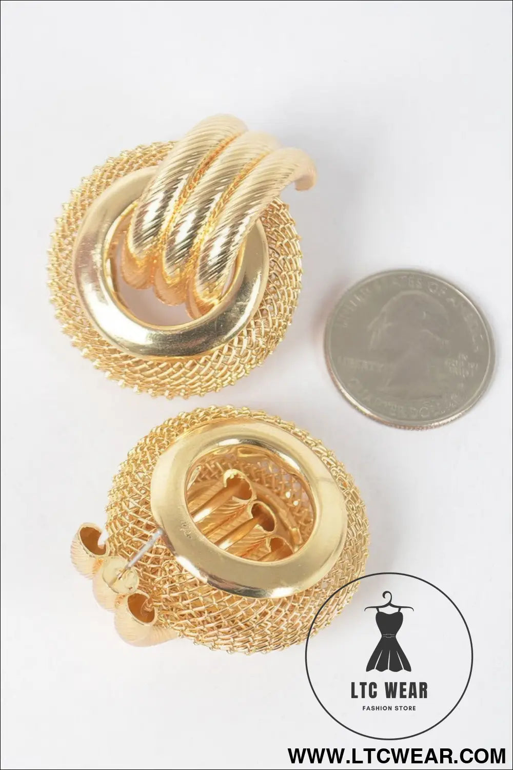 Metal Stud Earring