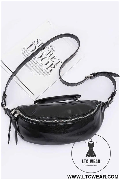 Metallic Crossbody Bag