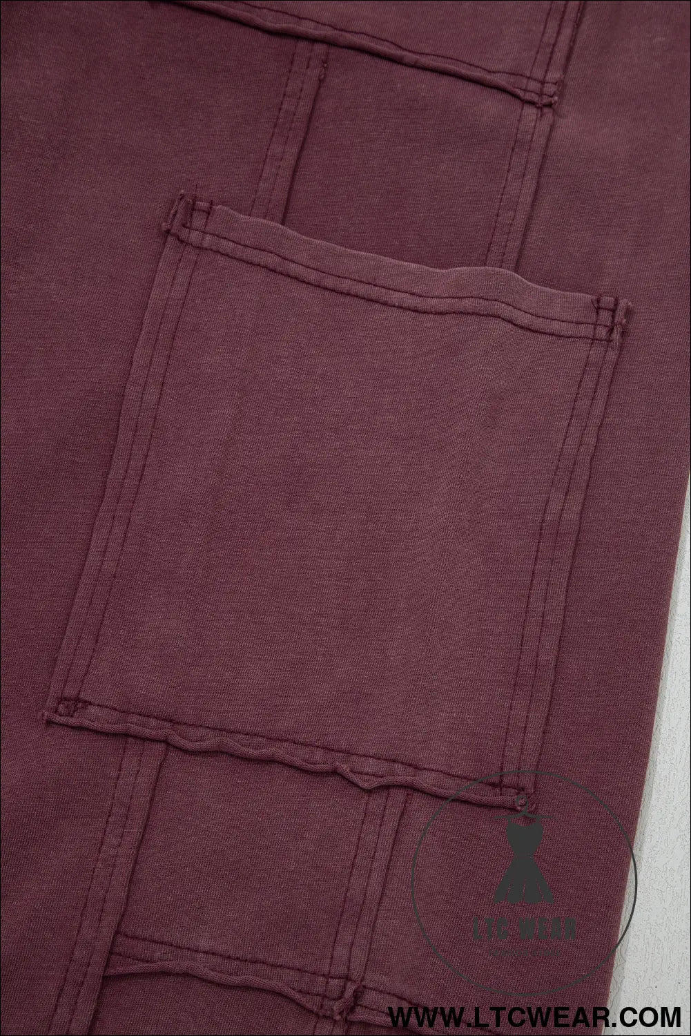 Mineral red mineral wash cargo patched pocket utility sweatpants - pants & culotte